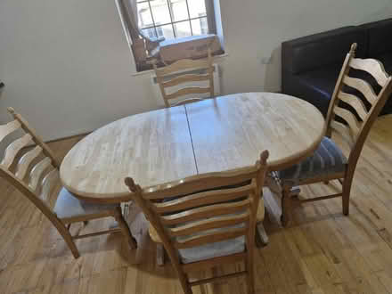 Photo of free Dining table and chairs (Bolton BL1) #2