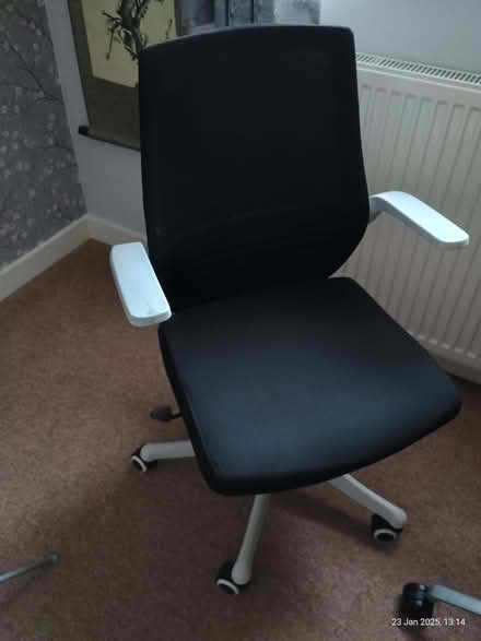 Photo of free White office/desk chair (Garforth LS25) #3