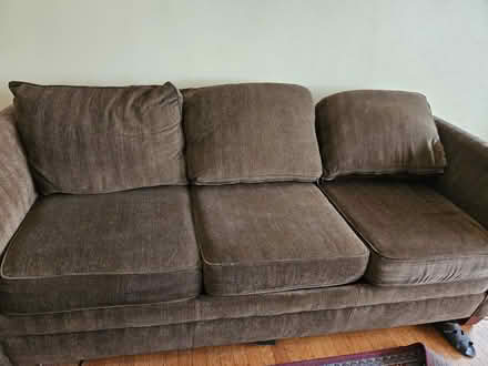 Photo of free 3 person couch sofa bed (60302) #1