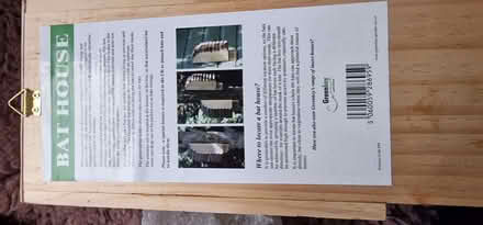 Photo of free Small wooden bat box (Eton SL4) #3