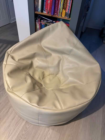 Photo of free Leather bean bag (Wollaton) #1