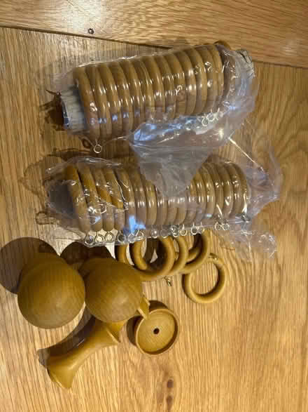 Photo of free Curtain rings (Winkfield Row RG42) #1