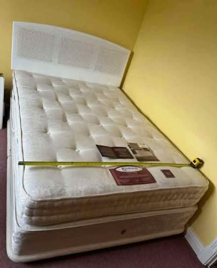 Photo of free Firm double bed (Frimley Green GU16) #1