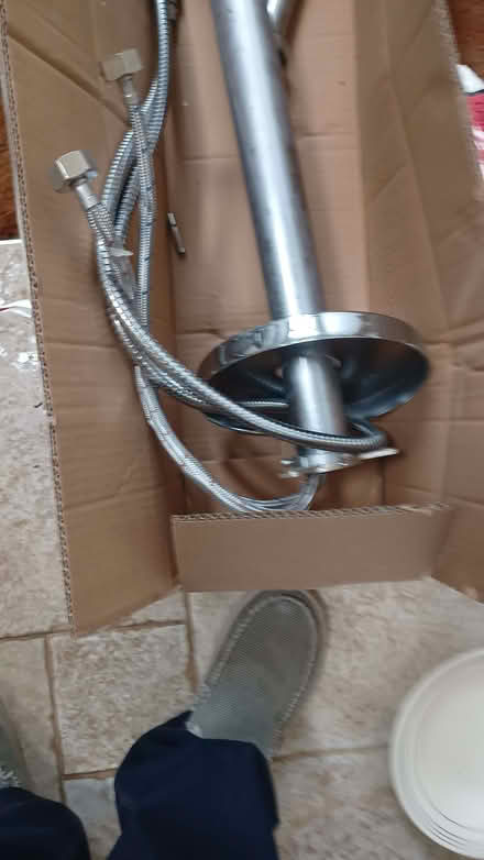 Photo of free Bath tap/shower column (Emery Down SO43) #3