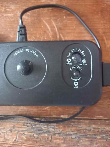 Photo of free Vacuum Sealer with manual (Knaresborough.) #4