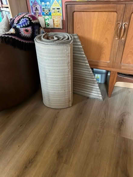 Photo of free Stair carpet jute backed suitable for shed garden (Malvern Link WR14) #1