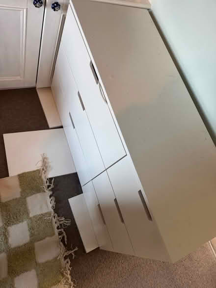 Photo of free White wooden drawers (Vauxhall) #2