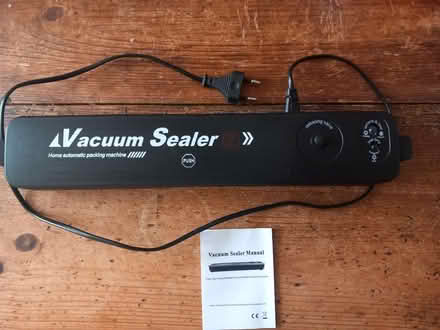 Photo of free Vacuum Sealer with manual (Knaresborough.) #1