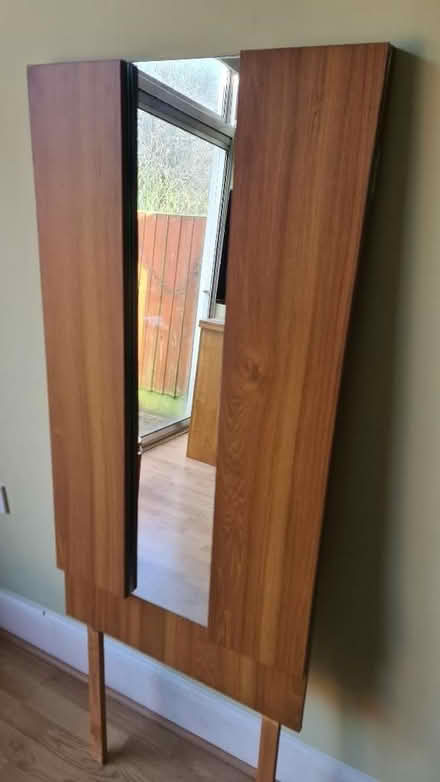 Photo of free Traditional folding dressing table mirrors (Knotty Ash L14) #1