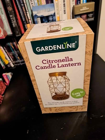 Photo of free Citronella candle with lantern (CF24) #2
