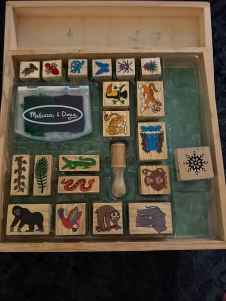 Photo of free Kids wooden animal stamps (Peckham SE15) #1