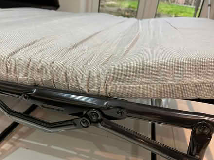 Photo of free Leather sofa bed, great condition (GU52) #4