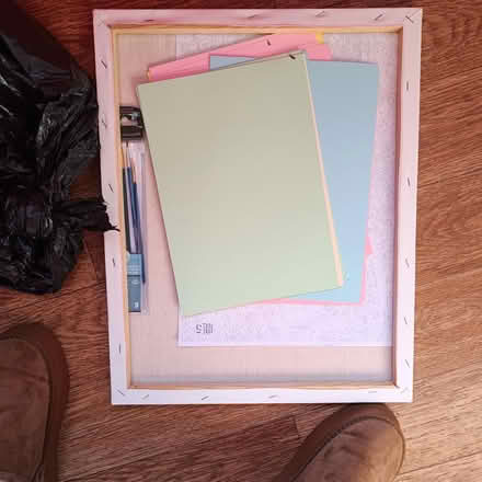 Photo of free Paint by numbers canvas (Northside of Dublin- Flexible) #1