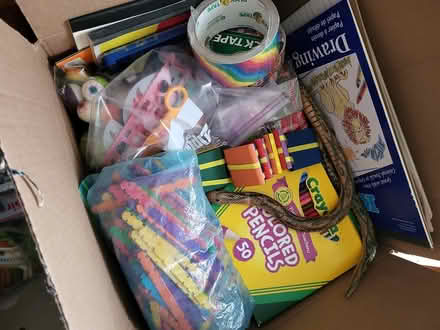 Photo of free Boxes of craft supplies/games (n. oakland) #2