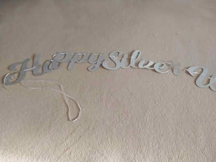 Photo of free Silver wedding decorations (Chesham Bois HP6) #4