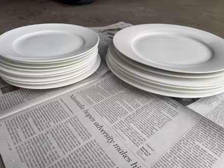 Photo of free White Porcelain Ikea Plates (Lindenlea Drive @ Lenester) #1