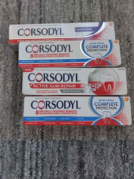 Photo of free Corsodyl toothpaste No 3 (Humphrey's End GL6) #1