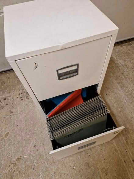 Photo of free 2 Drawer Metal Filling Cabinet (Blackhorse BS16) #2