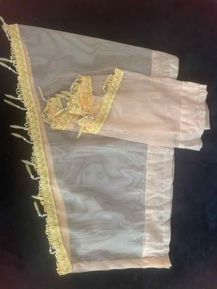 Photo of free 2 pretty pelmet type swag curtains (Orpington) #1