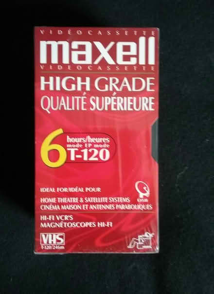 Photo of free Blank VHS Tapes (3) (Uplands / Riverside) #2