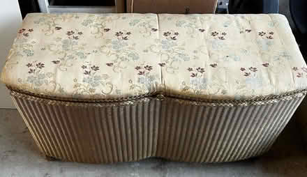 Photo of free Lloyd Loom style blanket box/ottomon (Gleadless Common S12) #3