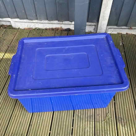 Photo of free Storage box with lid (Hampton Hill/Fulwell) #1