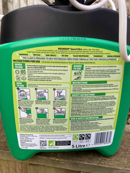 Photo of free Roundup week killer pump 'n go (Barton OX3) #3