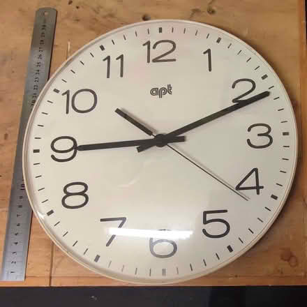 Photo of free Large wall clock (Stanley Green BH15) #1