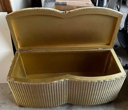 Photo of free Lloyd Loom style blanket box/ottomon (Gleadless Common S12) #1