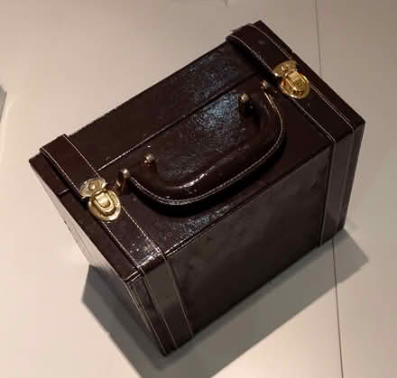 Photo of free Brown leather makeup jewelry box (Toronto) #2