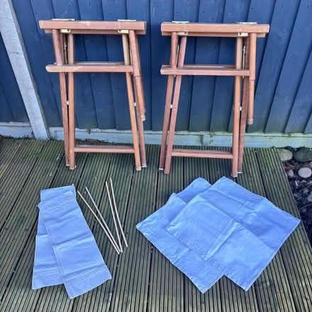 Photo of free 2 x director's chairs (Hampton Hill/Fulwell) #4