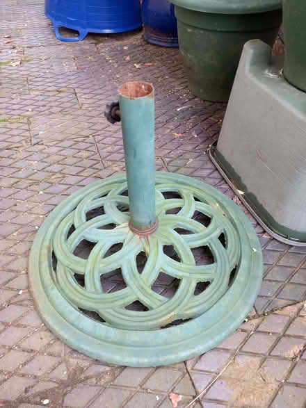 Photo of free Garden umbrella stand (Leckhampton GL53) #1