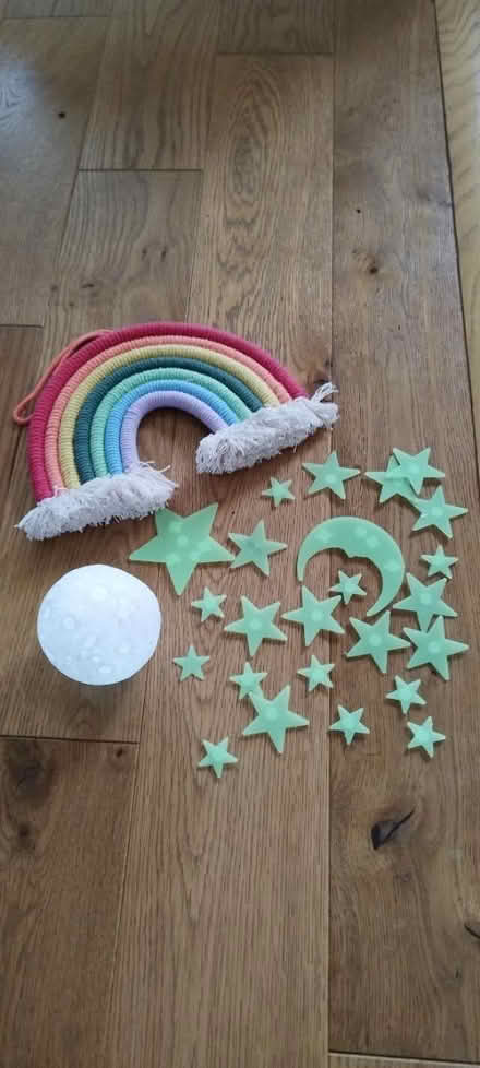 Photo of free Rope rainbow,glow stars and moon (Kingsway Bath) #1