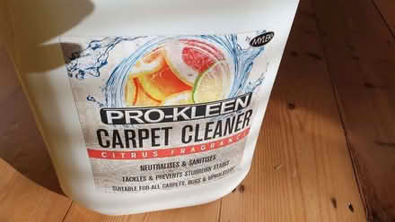 Photo of free Carpet cleaning fluid (Kingston Gate KT2) #1
