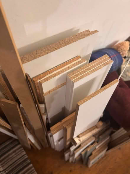Photo of free Shelving Wood- natural and white (NW10) #1