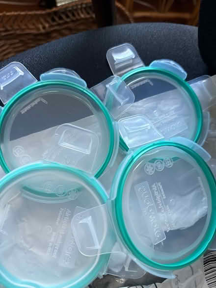 Photo of free Small pyrex container lids (Cedar knolls, NJ) #1