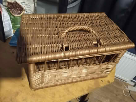 Photo of free Small wicker cat carrier (Stopsley LU2) #1