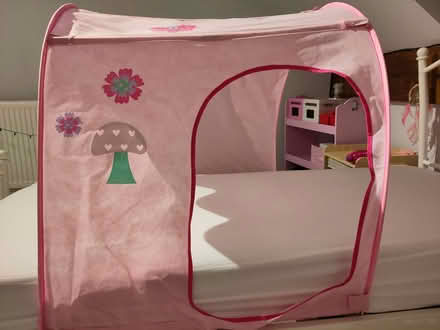 Photo of free Child's pink bed tent (Banner Cross S11) #2