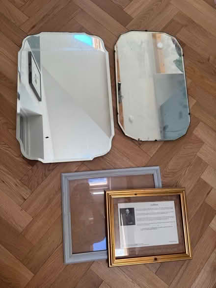 Photo of free 2 mirrors and 2 picture frames (Hitchin, near town (SG5)) #1