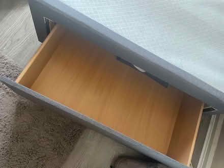 Photo of free Double bed base and headboard (Idle BD10) #3