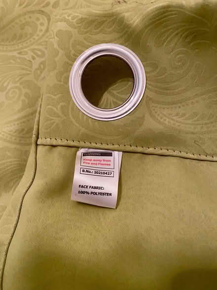Photo of free Lime/Spring Green Curtains and Home Decor Items/Bundle (Alfreton DE55) #1