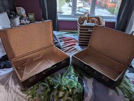 Photo of free Vintage suitcases (Buttershaw BD6) #2