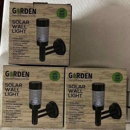 Photo of free Garden Wall Lights- Solar (Great Baddow CM2) #1