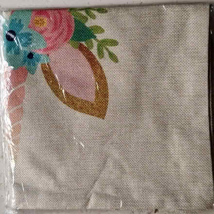 Photo of free Deer/Floral Cushion Cover (Sunbury-on-Thames TW16) #2