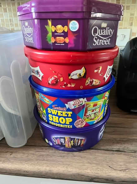 Photo of free Tubs with sweets inside (Gorton M18) #1