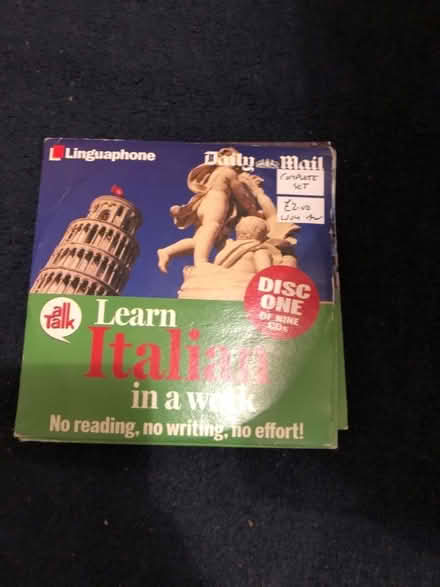 Photo of free French and Italian Language learning CDs (Kennington SW9) #1
