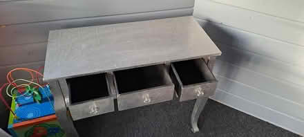 Photo of free Silvered make up table and mirror (Pratts Bottom) #2