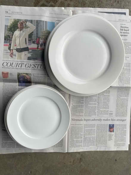 Photo of free White Porcelain Ikea Plates (Lindenlea Drive @ Lenester) #2