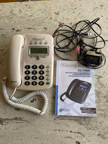 Photo of free Multifunctional Analogue Desk Telephone (Spring Park CR0) #1