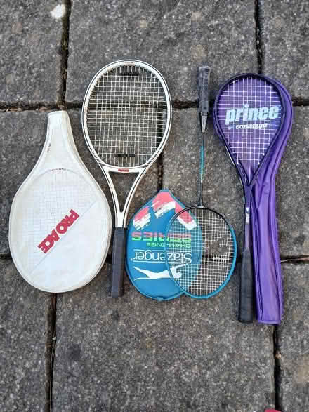 Photo of free Tennis Squash Badminton Racquets (Helsington LA8) #1